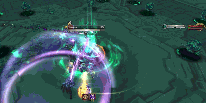 Necrotic Convergence